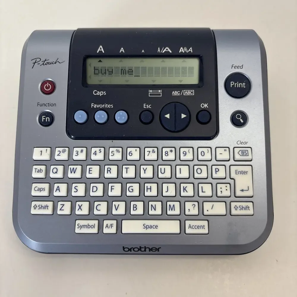 Brother P-Touch Model‎ PT-1280 Electronic Home & Office Labeling System Tested